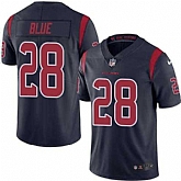 Nike Men & Women & Youth Texans 28 Alfred Blue Navy Blue Color Rush Limited Jersey,baseball caps,new era cap wholesale,wholesale hats
